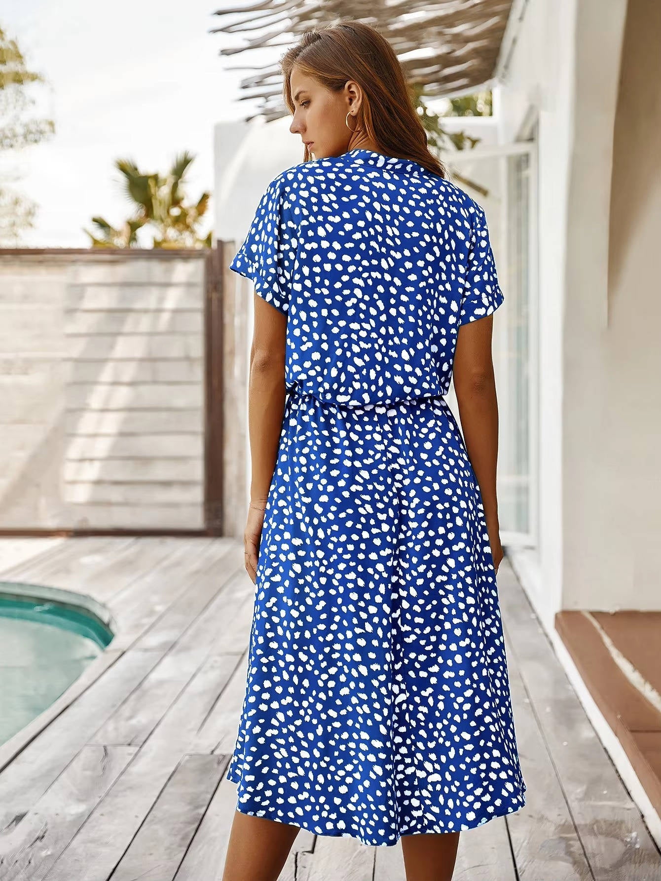 Womens Comfortable Summer Dress, Lightweight Casual Dress Breathable Soft Everyday Wear