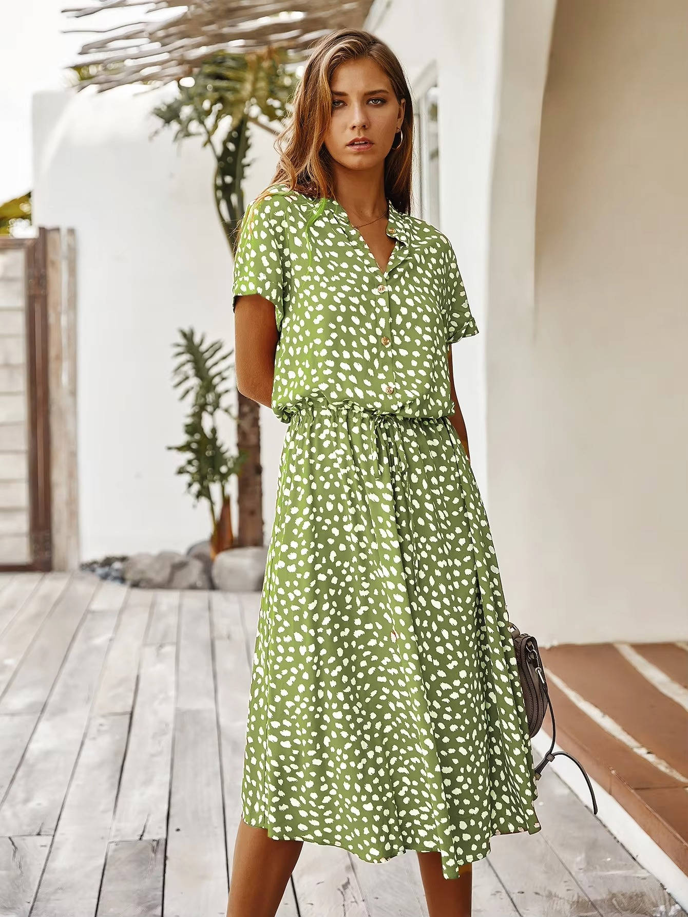 Womens Comfortable Summer Dress, Lightweight Casual Dress Breathable Soft Everyday Wear