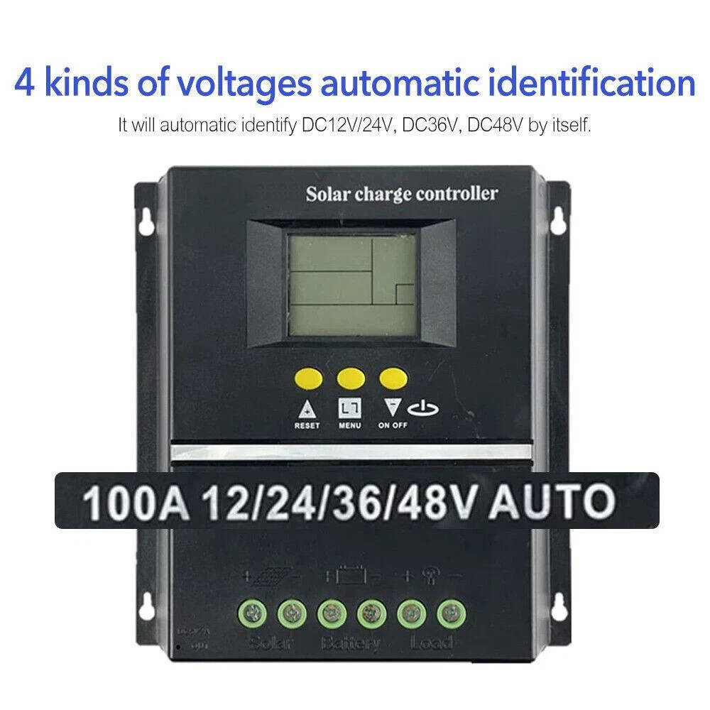 400w Solar Charge Controllers MPPT 12v/24v/36v/48v