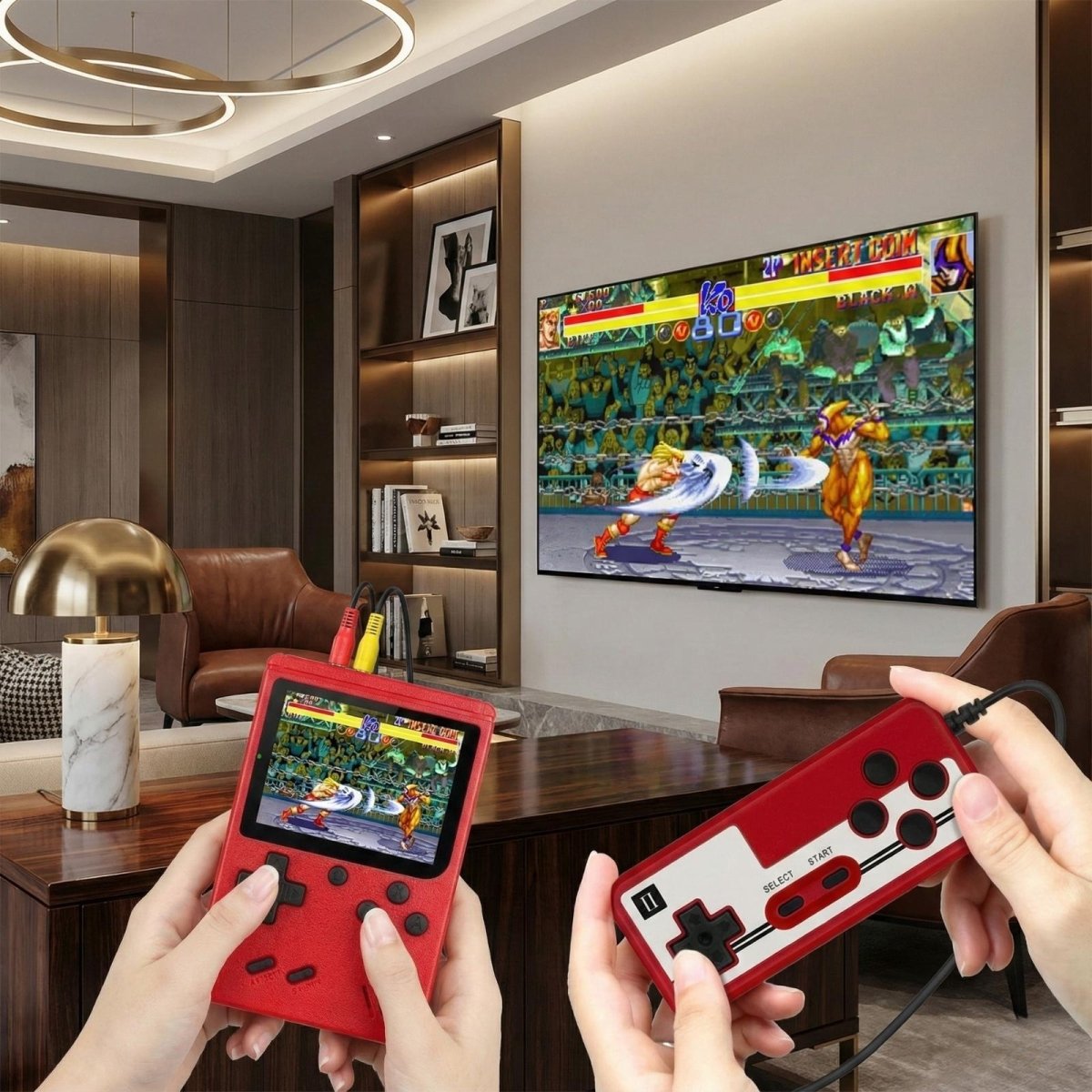 Game Console Handheld Retro Gaming Portable Arcade Player