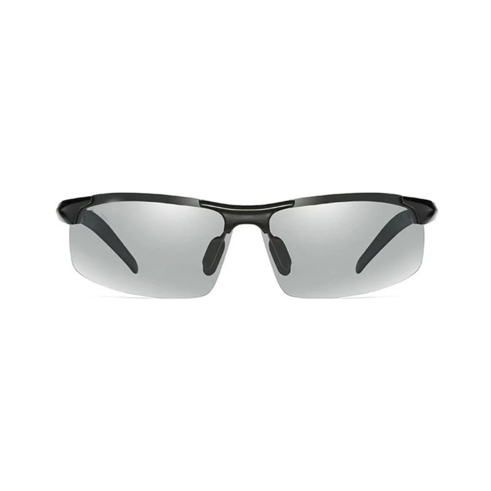 Lazairx Polarised Sunglasses - Best Polarised Sunglasses - Smart Adaptive Photochromic Lenses with UV400 Protection & Aluminium-Magnesium Frame