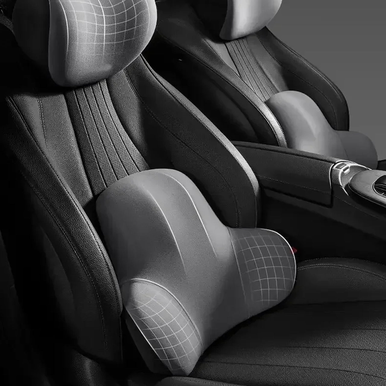 LubeCarok Ergonomic Car Lumbar Support | High-Quality Lumbar Pillow