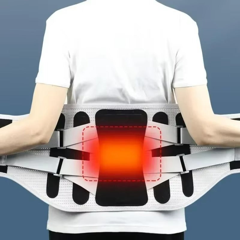 Lumbar Support Back Brace for Lower Back Pain Relief | Adjustable Compression Belt for Men & Women