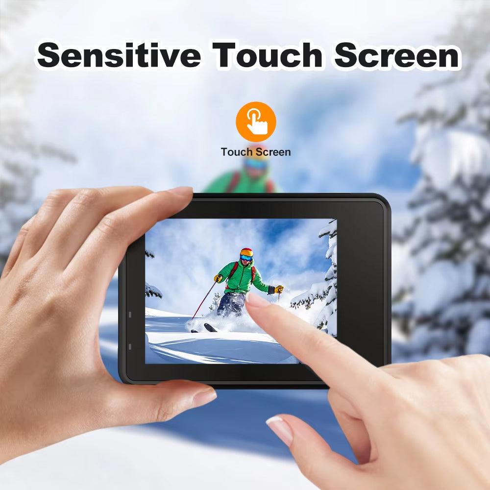 MatroDive Underwater Camera For Scuba Diving | 5K Ultra HD Video | Dual Screen | Image Stabilization | 30M Waterproof