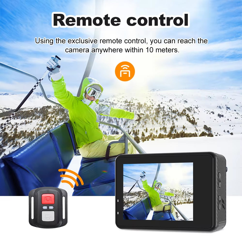 MatroDive Underwater Camera For Scuba Diving | 5K Ultra HD Video | Dual Screen | Image Stabilization | 30M Waterproof