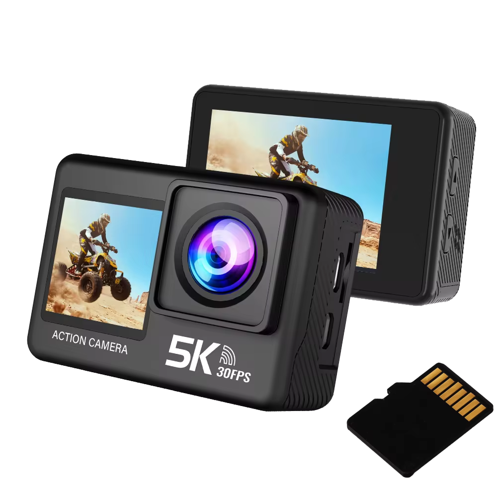 MatroDive Underwater Camera For Scuba Diving | 5K Ultra HD Video | Dual Screen | Image Stabilization | 30M Waterproof