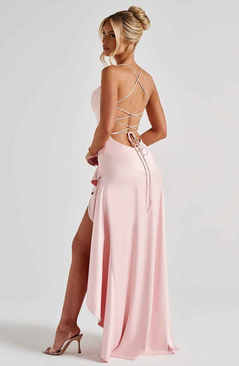 Maxi Dress with Ruffle Hem