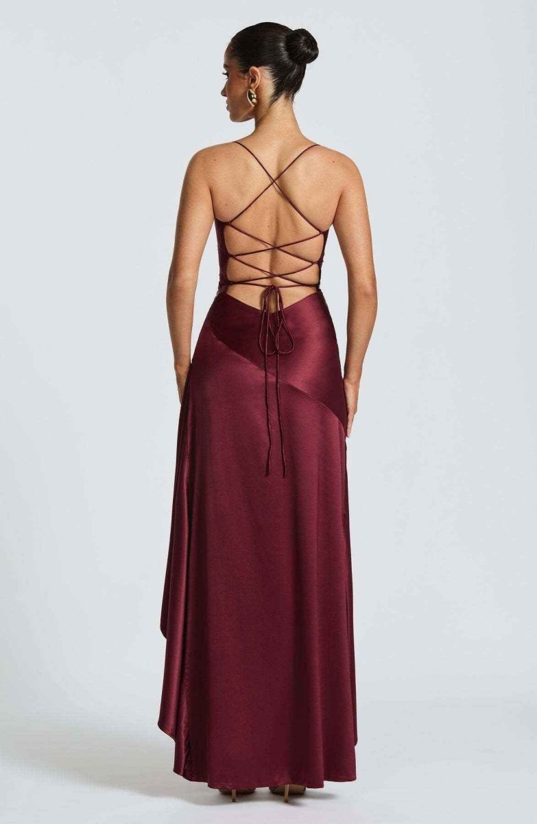 Maxi Dress with Ruffle Hem