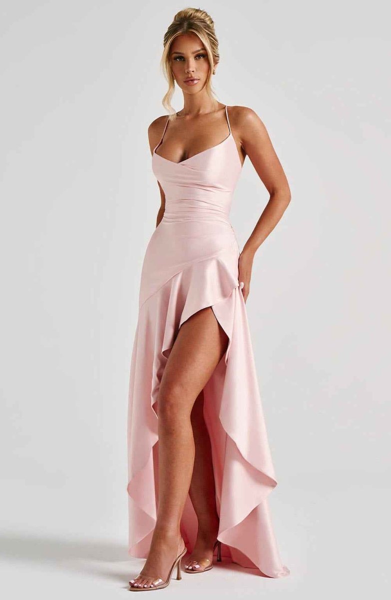 Maxi Dress with Ruffle Hem