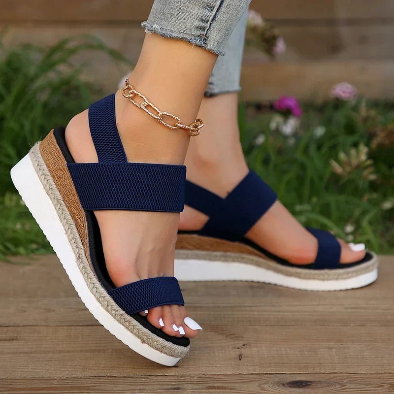 Orthopedic Sandals Platform Wedge Comfort Open Toe