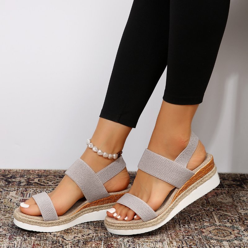 Orthopedic Sandals Platform Wedge Comfort Open Toe