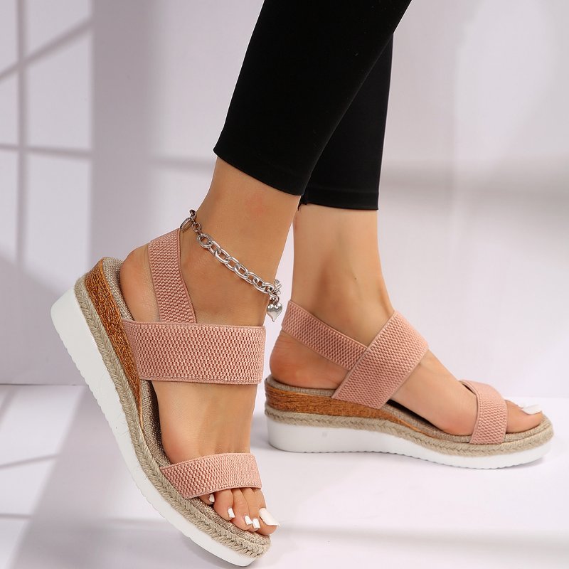 Orthopedic Sandals Platform Wedge Comfort Open Toe