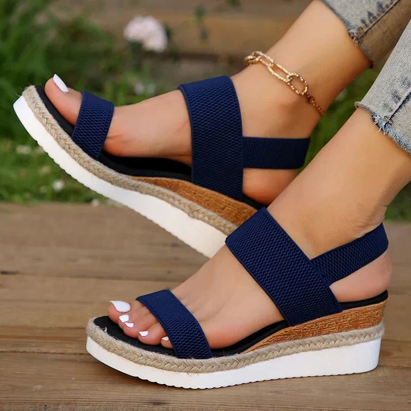 Orthopedic Sandals Platform Wedge Comfort Open Toe
