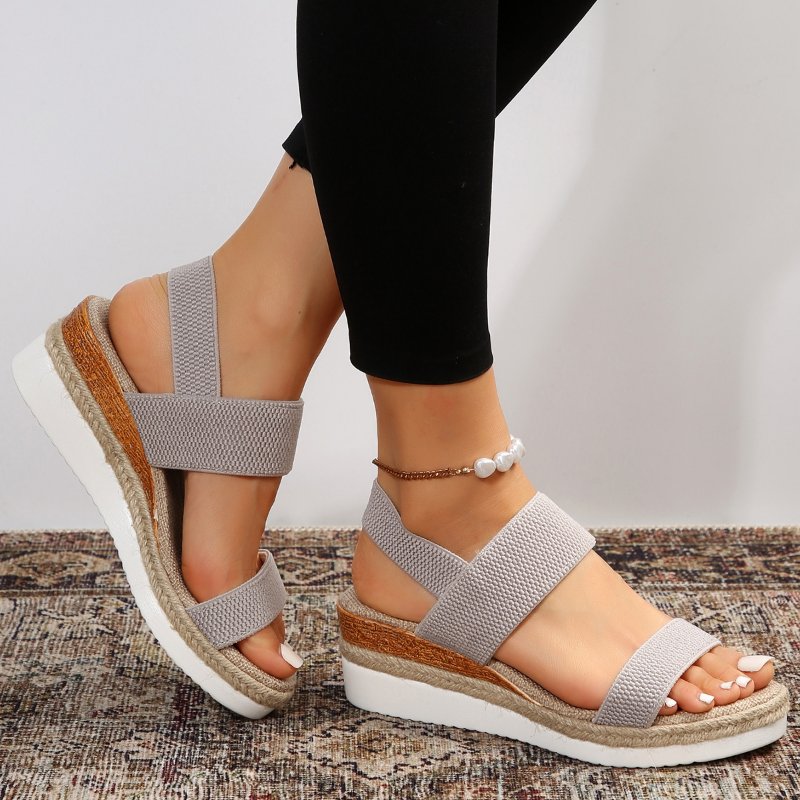 Orthopedic Sandals Platform Wedge Comfort Open Toe