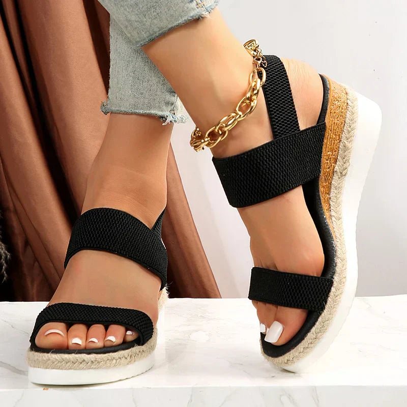 Orthopedic Sandals Platform Wedge Comfort Open Toe