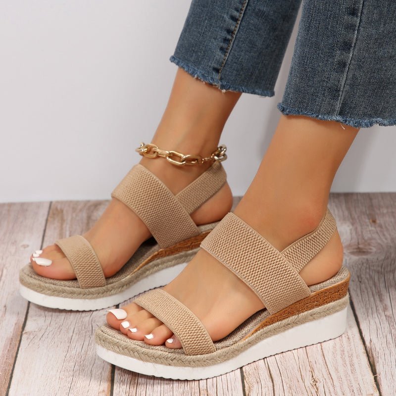 Orthopedic Sandals Platform Wedge Comfort Open Toe