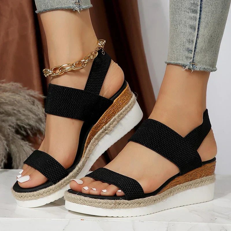 Orthopedic Sandals Platform Wedge Comfort Open Toe