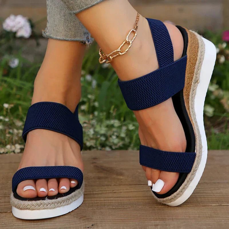Orthopedic Sandals Platform Wedge Comfort Open Toe