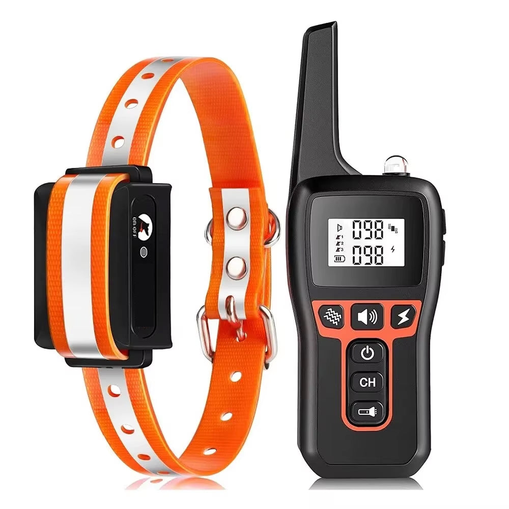 PawGofu High-quality 1000 m remote training collar for dogs – waterproof, rechargeable e-collar
