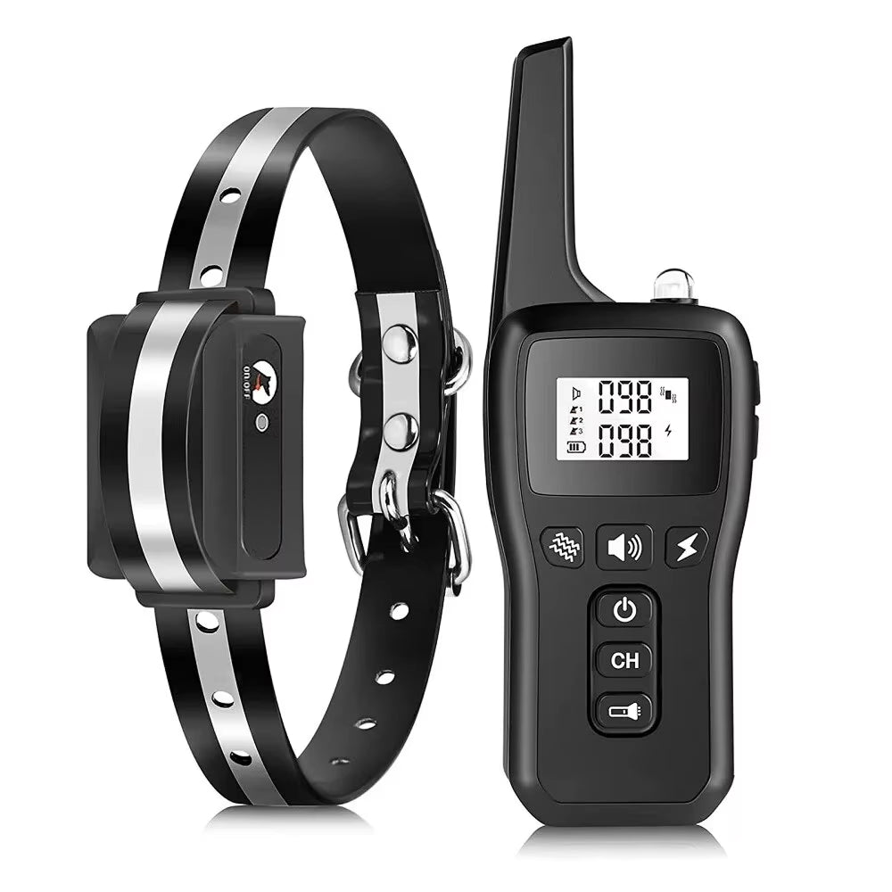 PawGofu High-quality 1000 m remote training collar for dogs – waterproof, rechargeable e-collar
