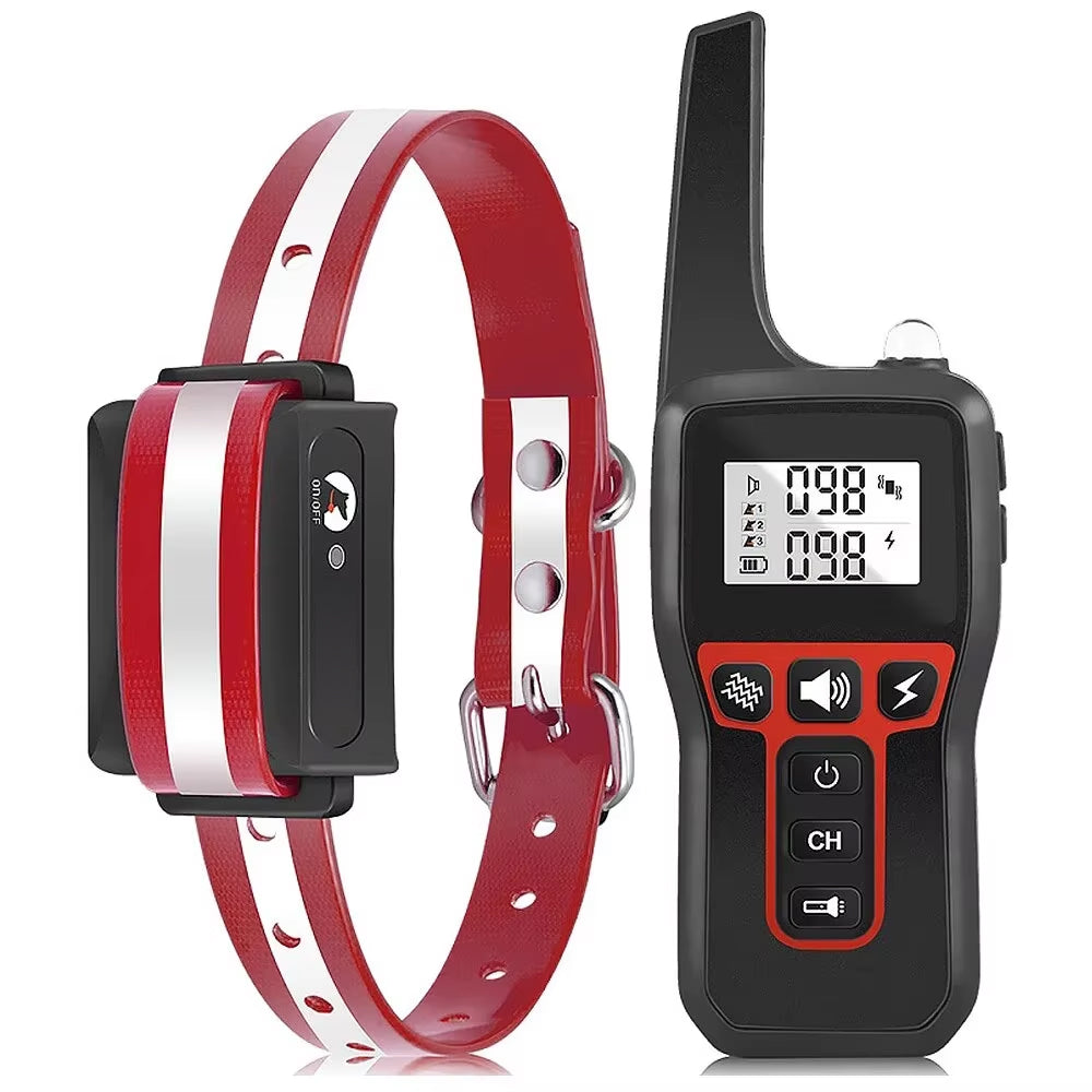 PawGofu High-quality 1000 m remote training collar for dogs – waterproof, rechargeable e-collar