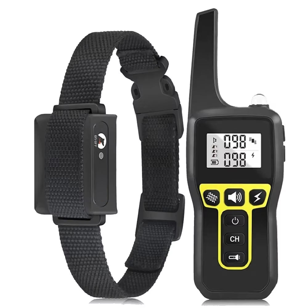PawGofu High-quality 1000 m remote training collar for dogs – waterproof, rechargeable e-collar