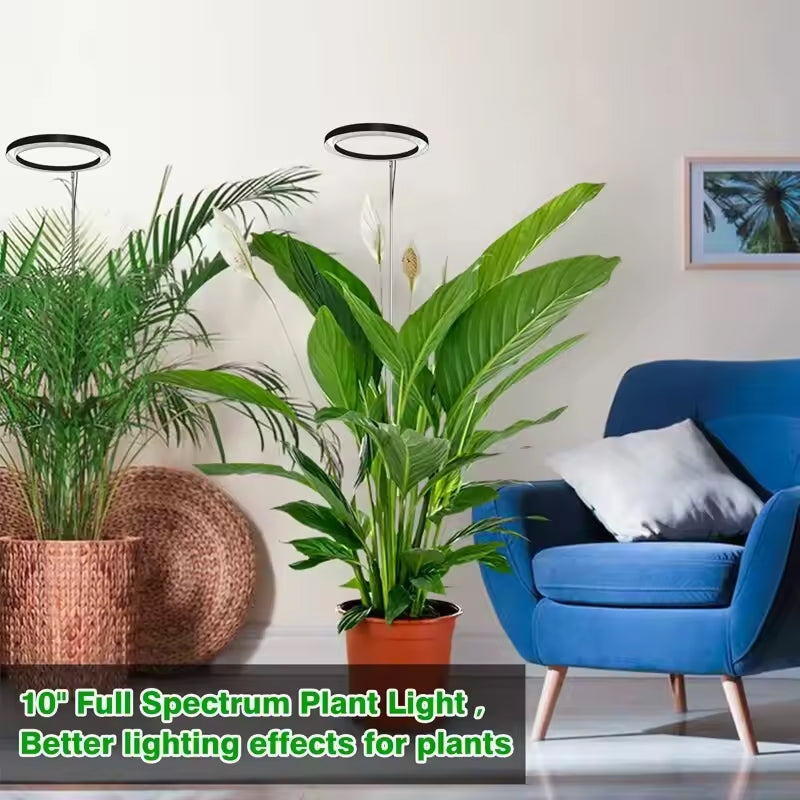 PlanTeraa Best Grow Lights For Indoor Plants - Full Spectrum LED