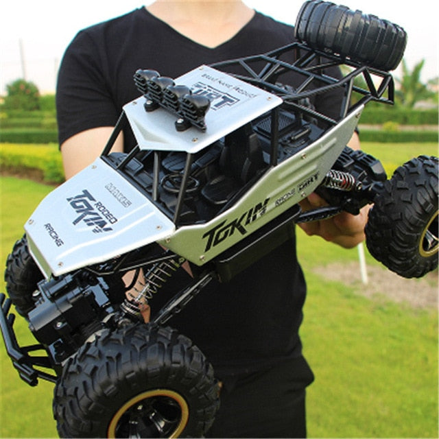Remote Control Monster Truck | 4x4 Off-Road RC Vehicle with All-Terrain Tires