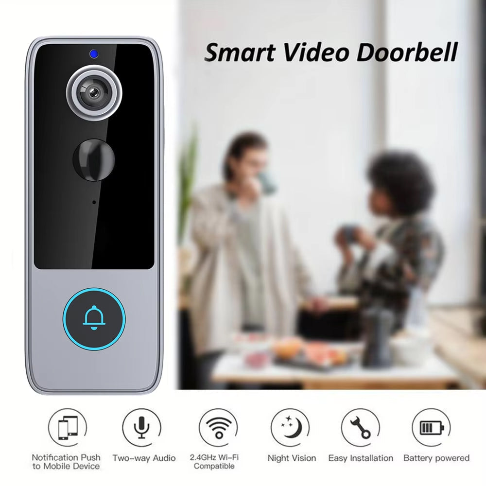 PurePeeki Best Camera Doorbell - No Monthly Subscription Fees