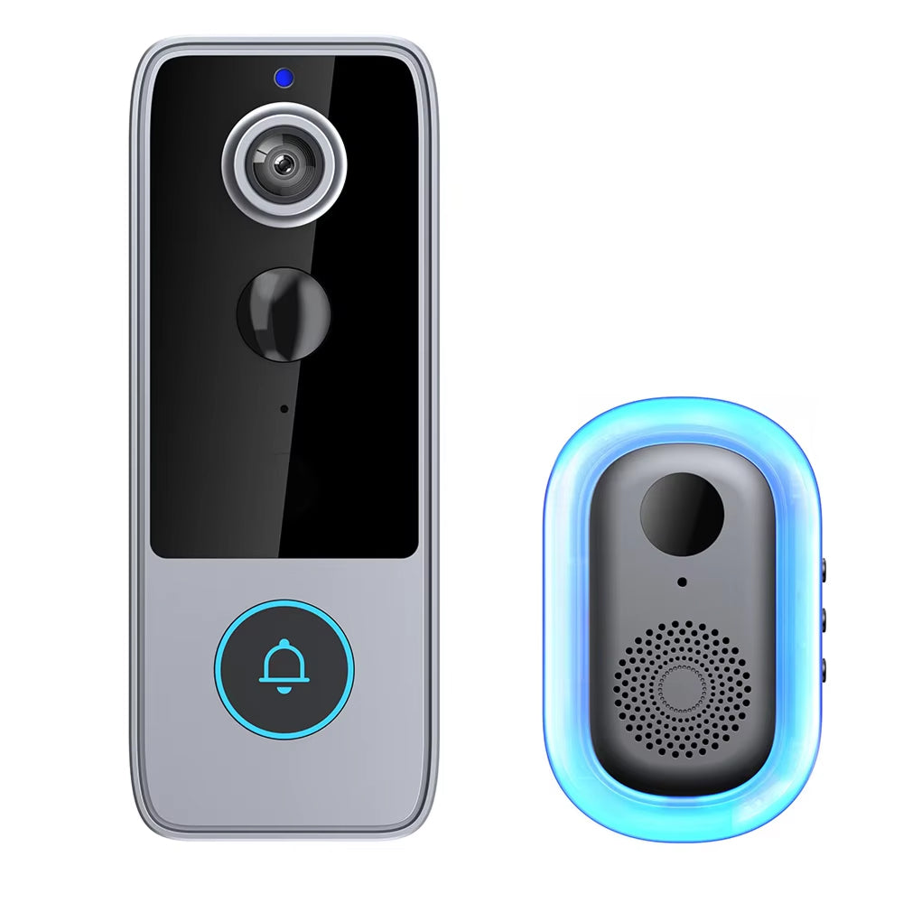 PurePeeki Best Camera Doorbell - No Monthly Subscription Fees