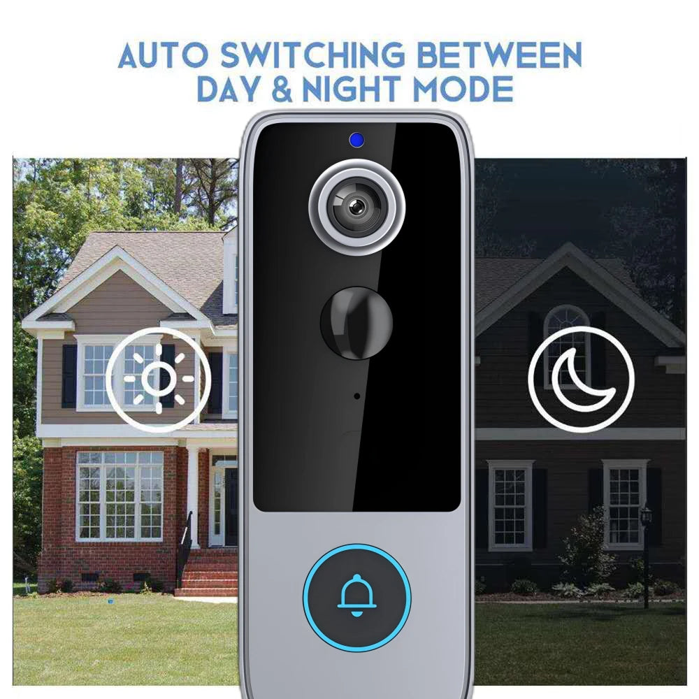 PurePeeki Best Camera Doorbell - No Monthly Subscription Fees
