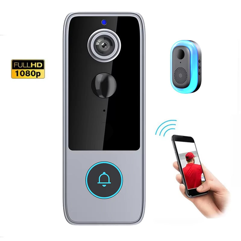 PurePeeki Best Camera Doorbell - No Monthly Subscription Fees