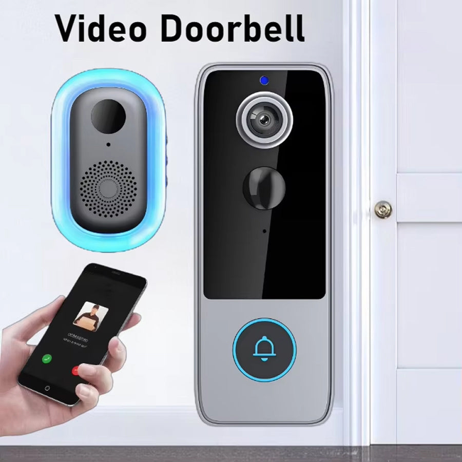 PurePeeki Best Camera Doorbell - No Monthly Subscription Fees