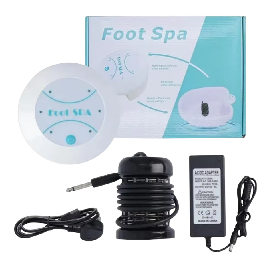 PureSolek Foot Detox Machine | Ionic Detox Therapy | Home Wellness Spa | Circulation Support