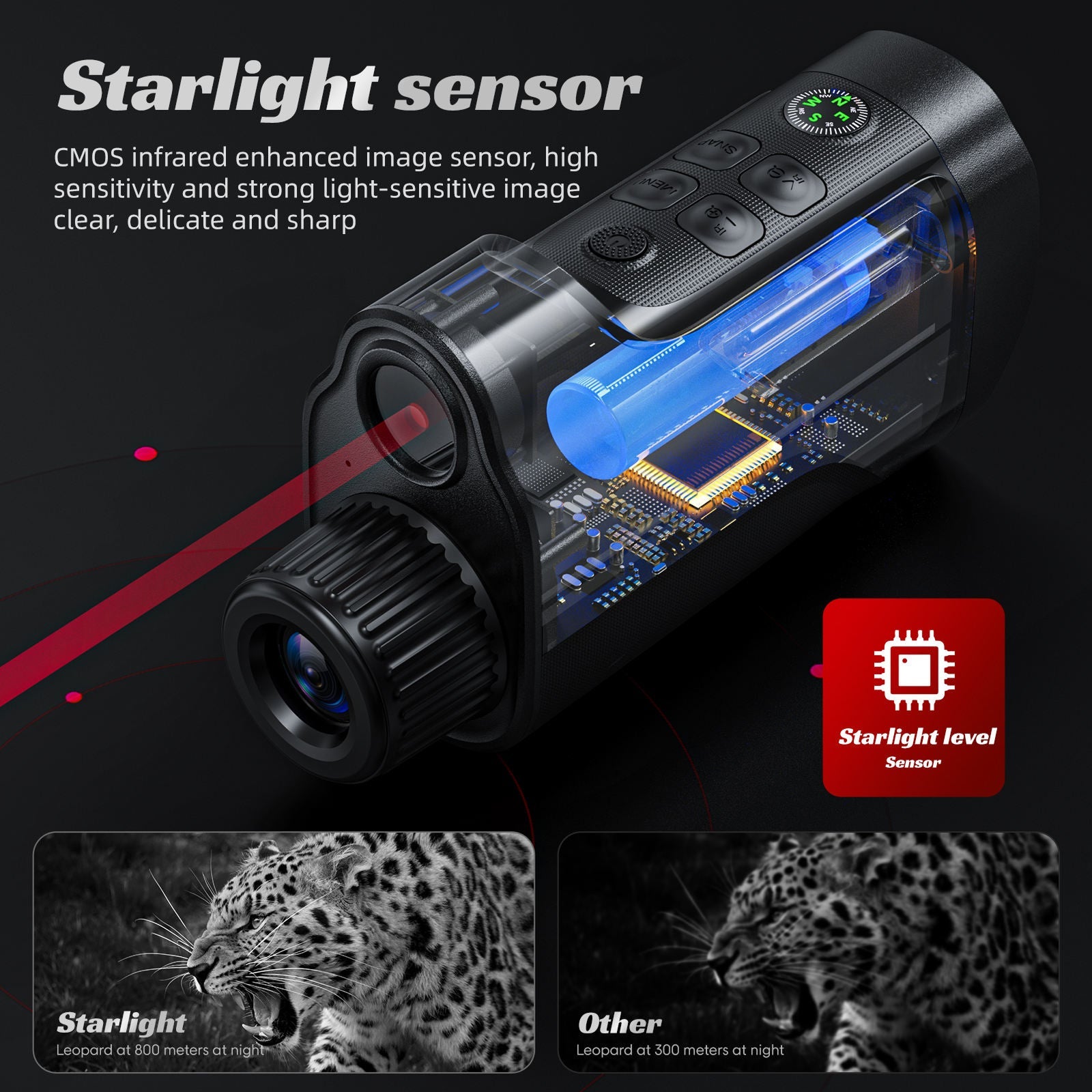 Experience Unrivalled Night Vision Technology with the PyroFlary Thermal Monocular