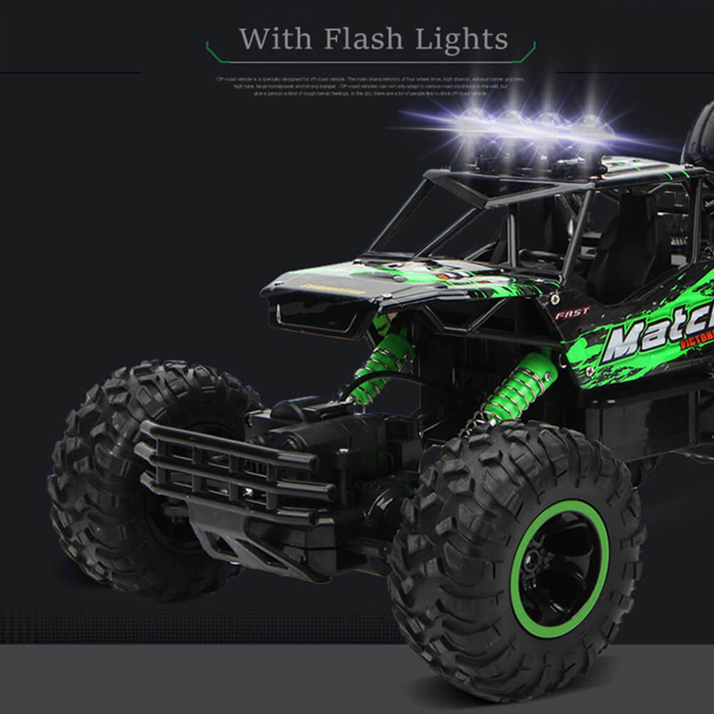 Remote Control Monster Truck | 4x4 Off-Road RC Vehicle with All-Terrain Tires