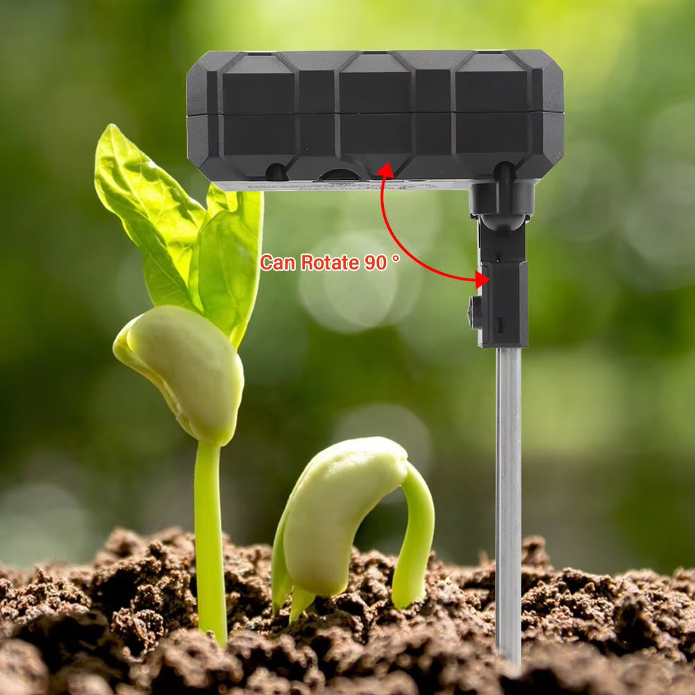 Rootabest Soil PH Tester | 6-In-1 Testing | Digital LED Display | Sensitive Probes | Plant Recommendations