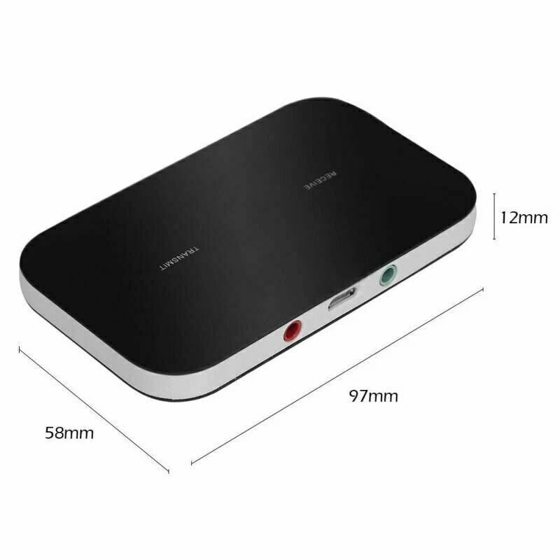 Wireless Bluetooth Transmitter And Receiver RCA To 3.5mm Aux Audio Adapter