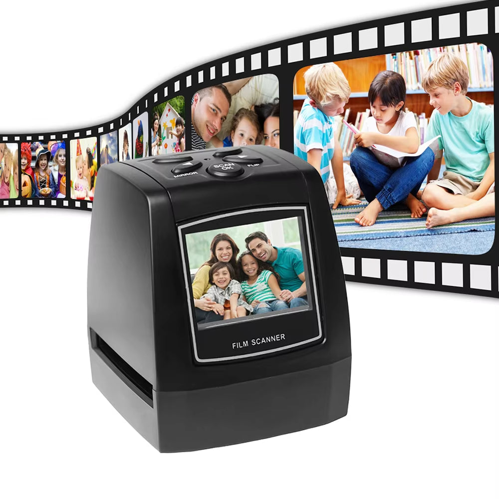 ScanArci High-Resolution Film & Slide Scanner – 22MP Quality, 2.4" LCD & Multi-Format Support