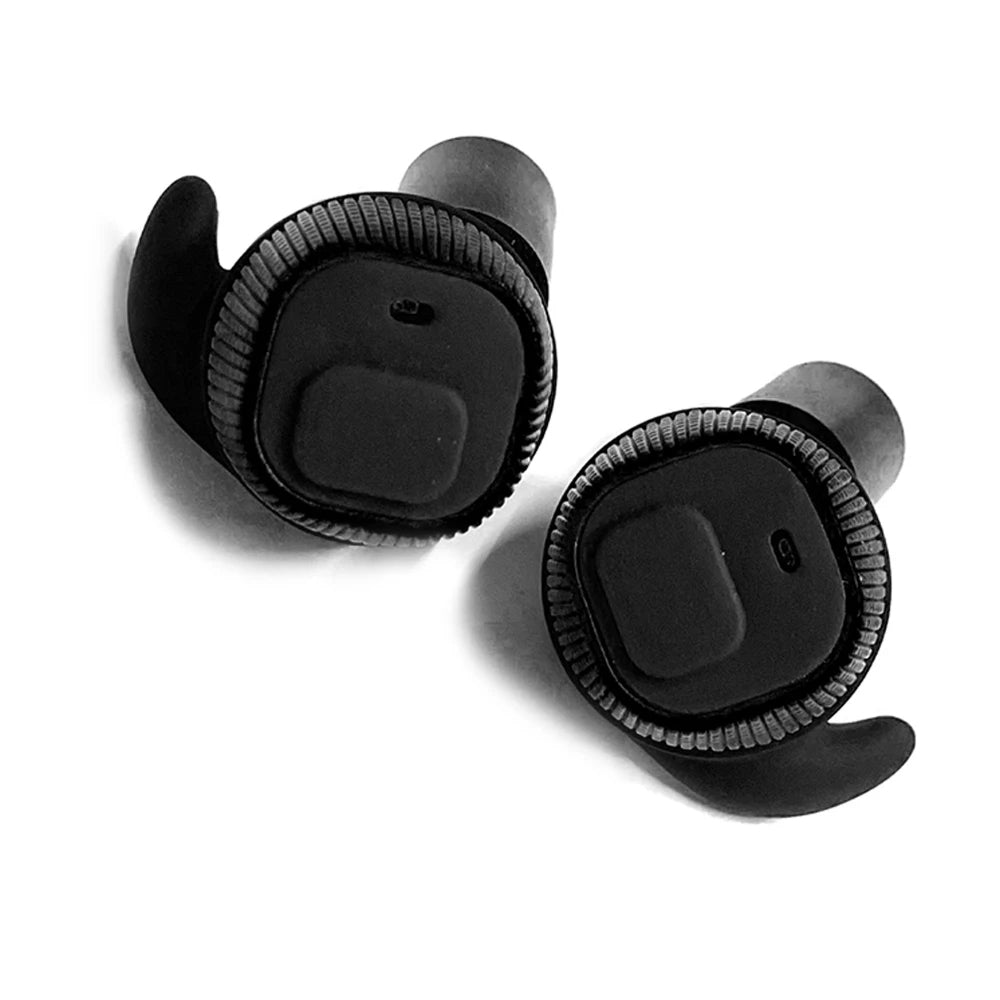 ShuxKiva Electronic Shooting Earplugs NRR 26 Sound Amplification & Noise Canceling