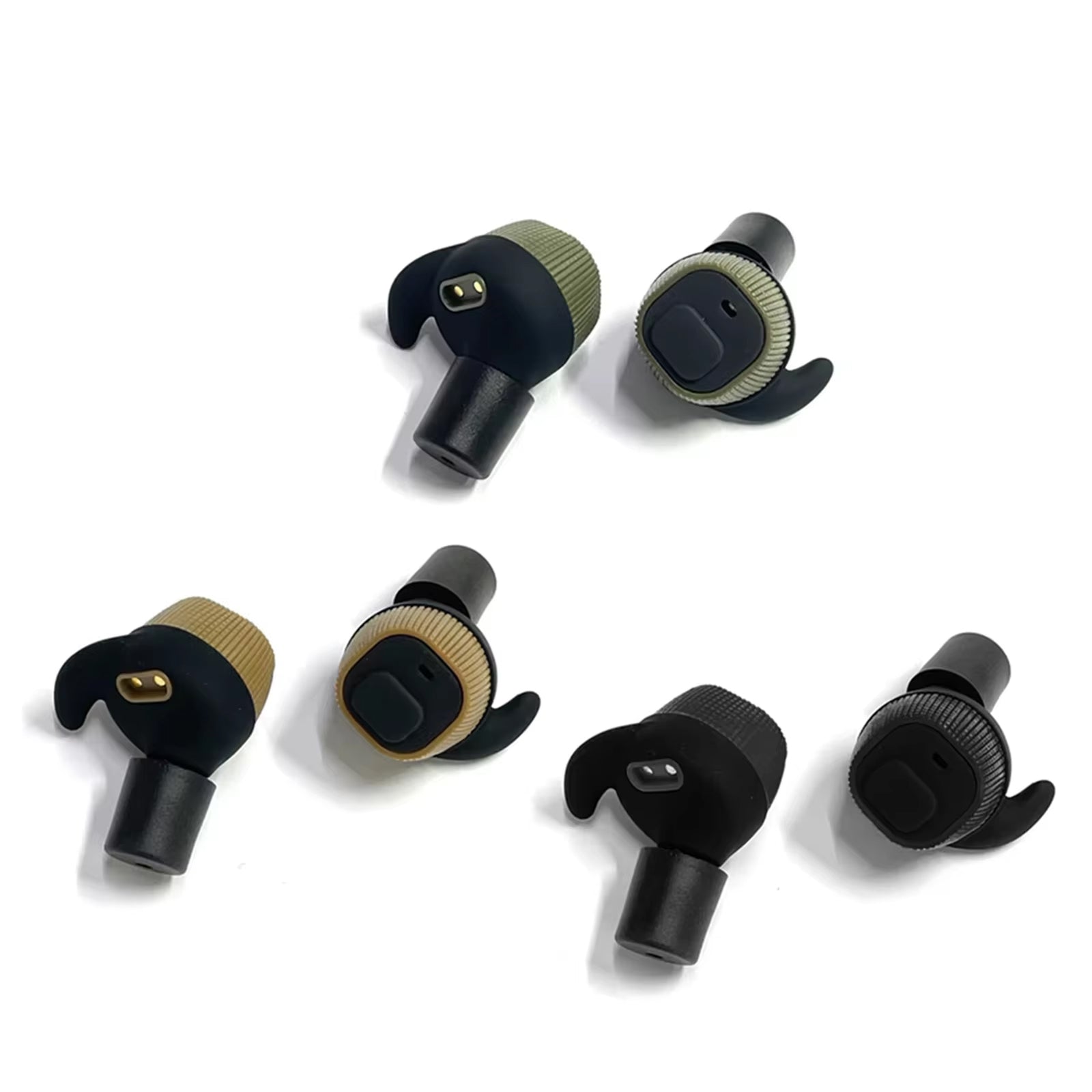 ShuxKiva Electronic Shooting Earplugs NRR 26 Sound Amplification & Noise Canceling