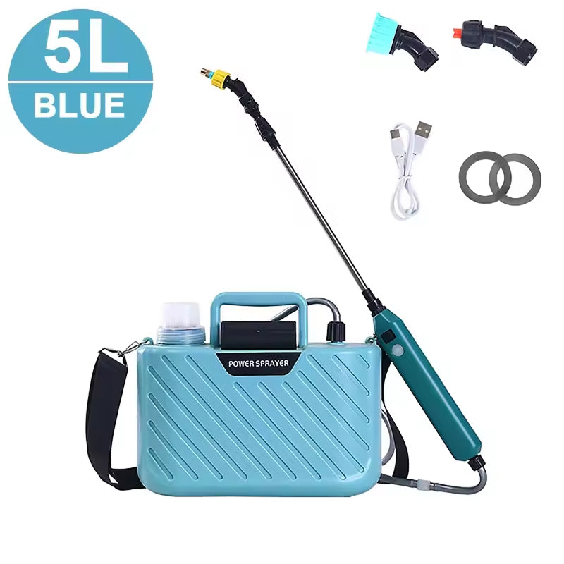 SprayPacki Backpack Sprayer | Copper Motor | Cordless Design | 5L Capacity | Multi Spray Modes