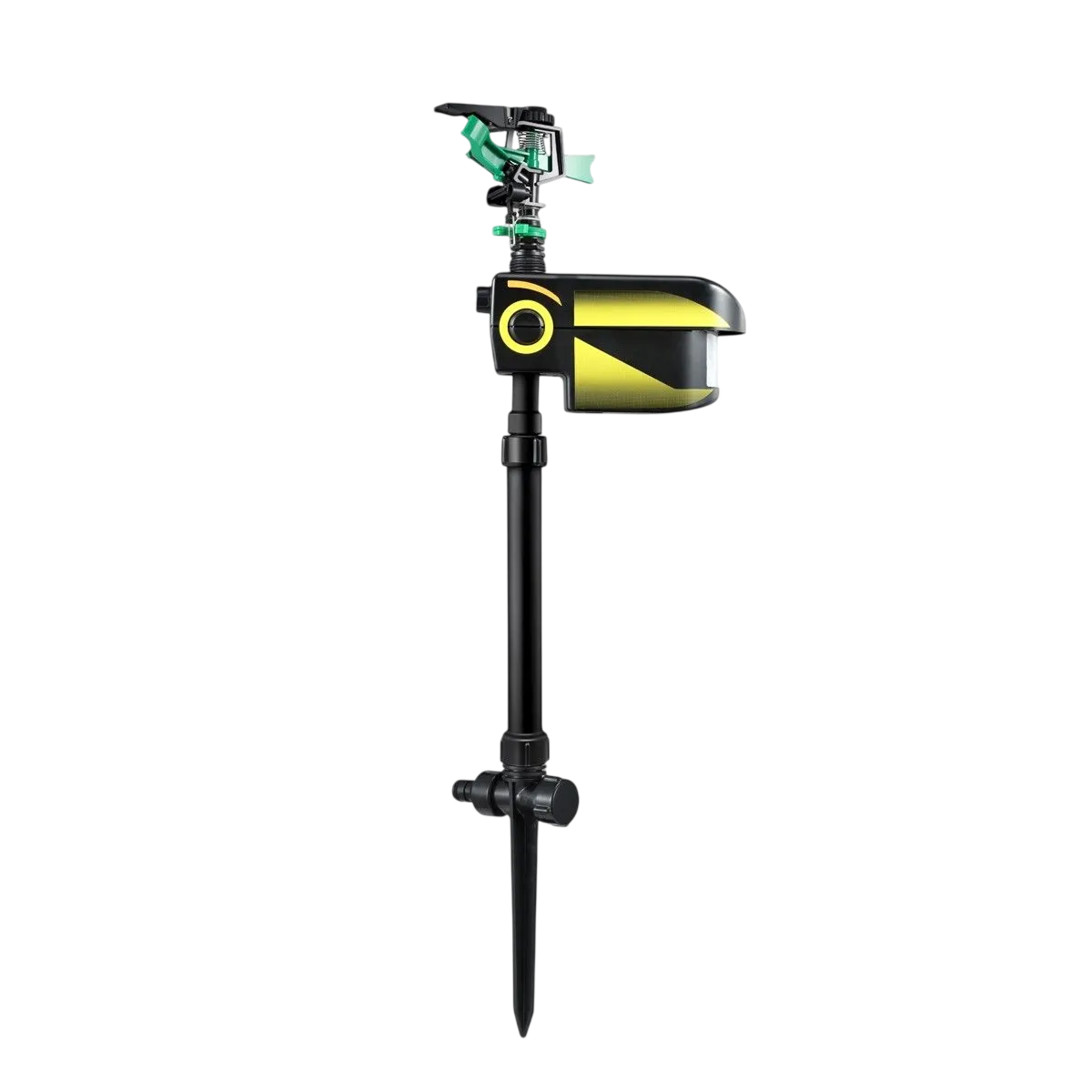 Sprixcle Motion Activated Sprinkler For Deer | 90m² Coverage | Solar USB Power | Chemical Free | IP44 Weatherproof