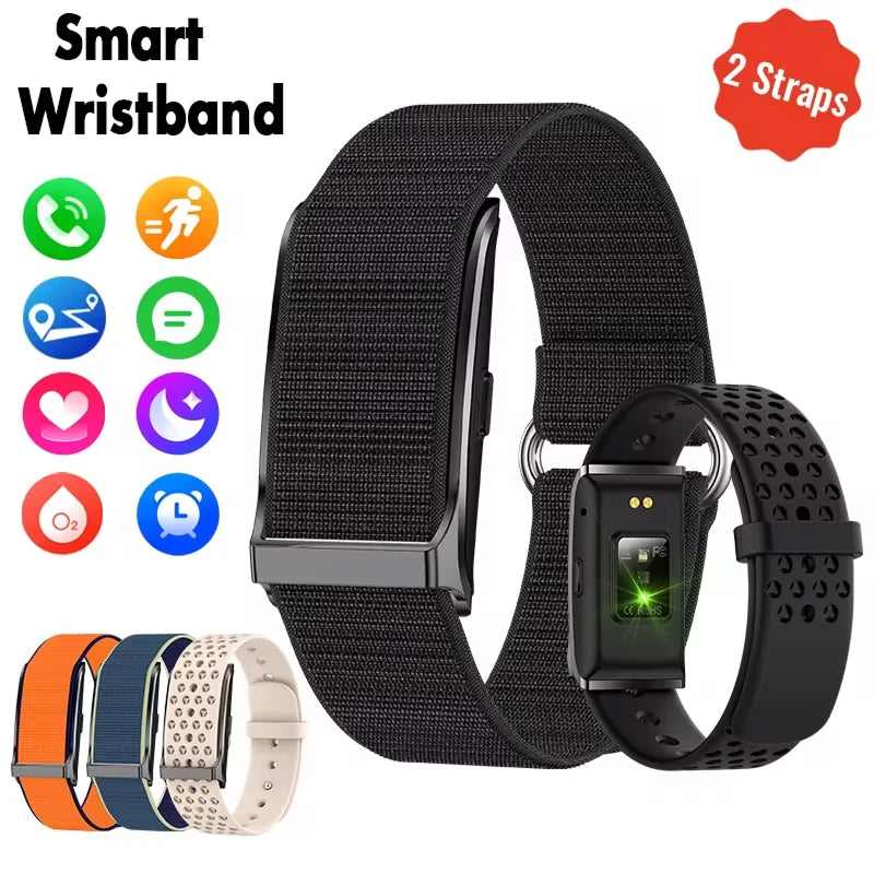 StryaVex Fitness Tracker - No Monthly Subscription Lifetime Free App - Independent Built In GPS HRV Stress Blood Pressure Smartwatch