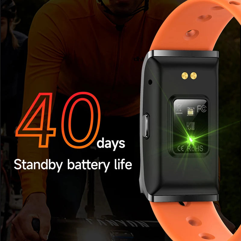 StryaVex Fitness Tracker - No Monthly Subscription Lifetime Free App - Independent Built In GPS HRV Stress Blood Pressure Smartwatch