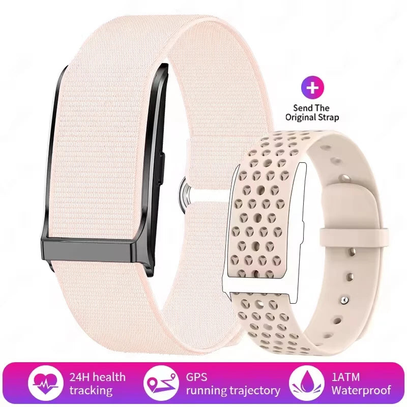 StryaVex Fitness Tracker - No Monthly Subscription Lifetime Free App - Independent Built In GPS HRV Stress Blood Pressure Smartwatch