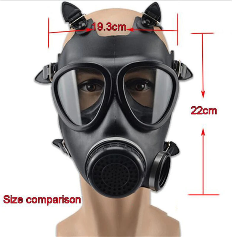 Tactical Full Face Gas Mask - Ultimate Protection Against Chemical Hazards