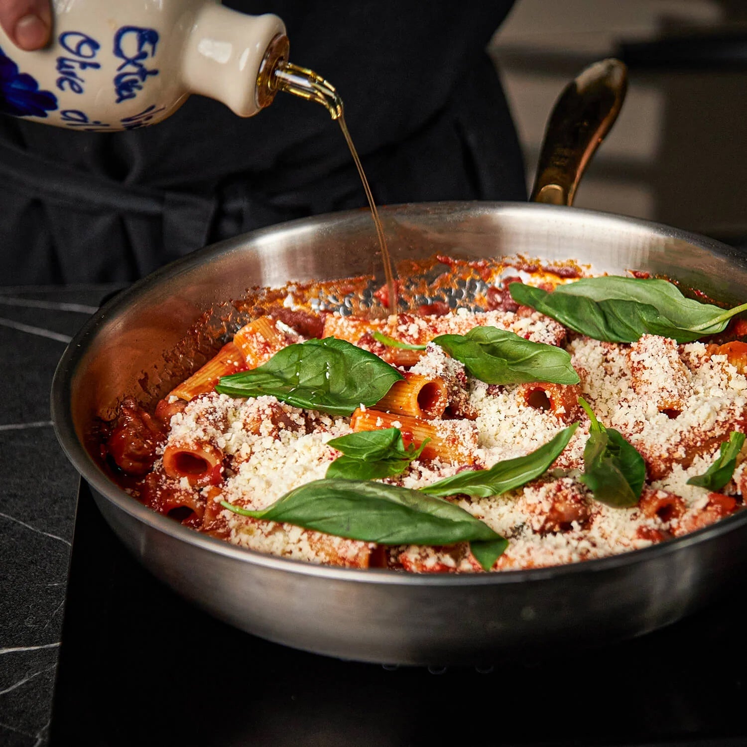 Pure Titanium Non-Stick Frying Pan Without Coating
