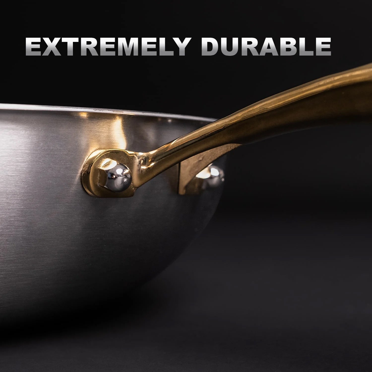 Pure Titanium Non-Stick Frying Pan Without Coating