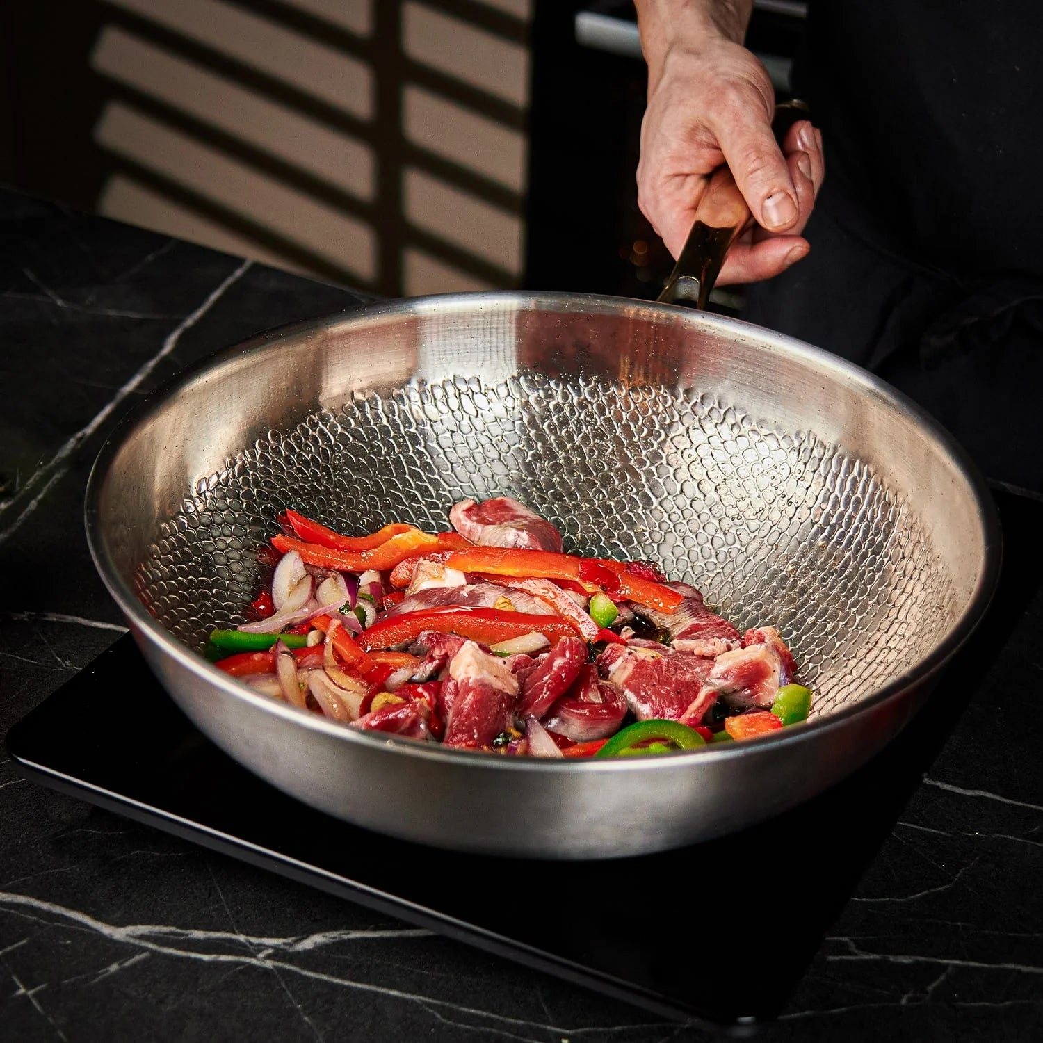 Pure Titanium Non-Stick Frying Pan Without Coating